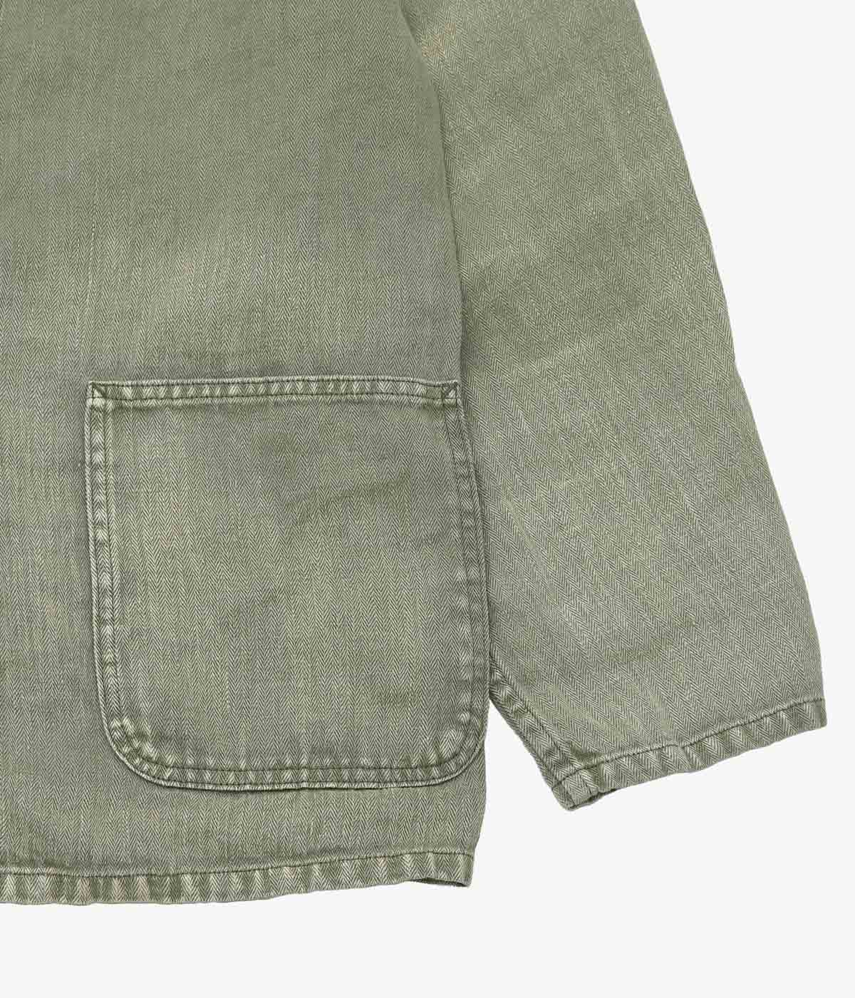 HERILL ''HBT LINEN WORKJACKET'' (OLIVE DRAB) – THE STORE BY MAIDENS