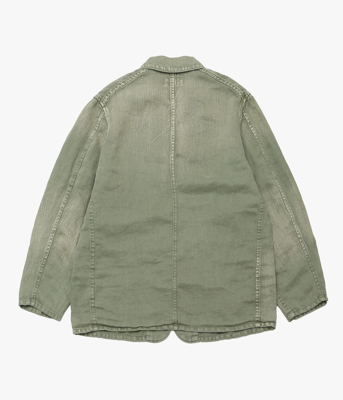 HERILL ''HBT LINEN WORKJACKET'' (OLIVE DRAB)