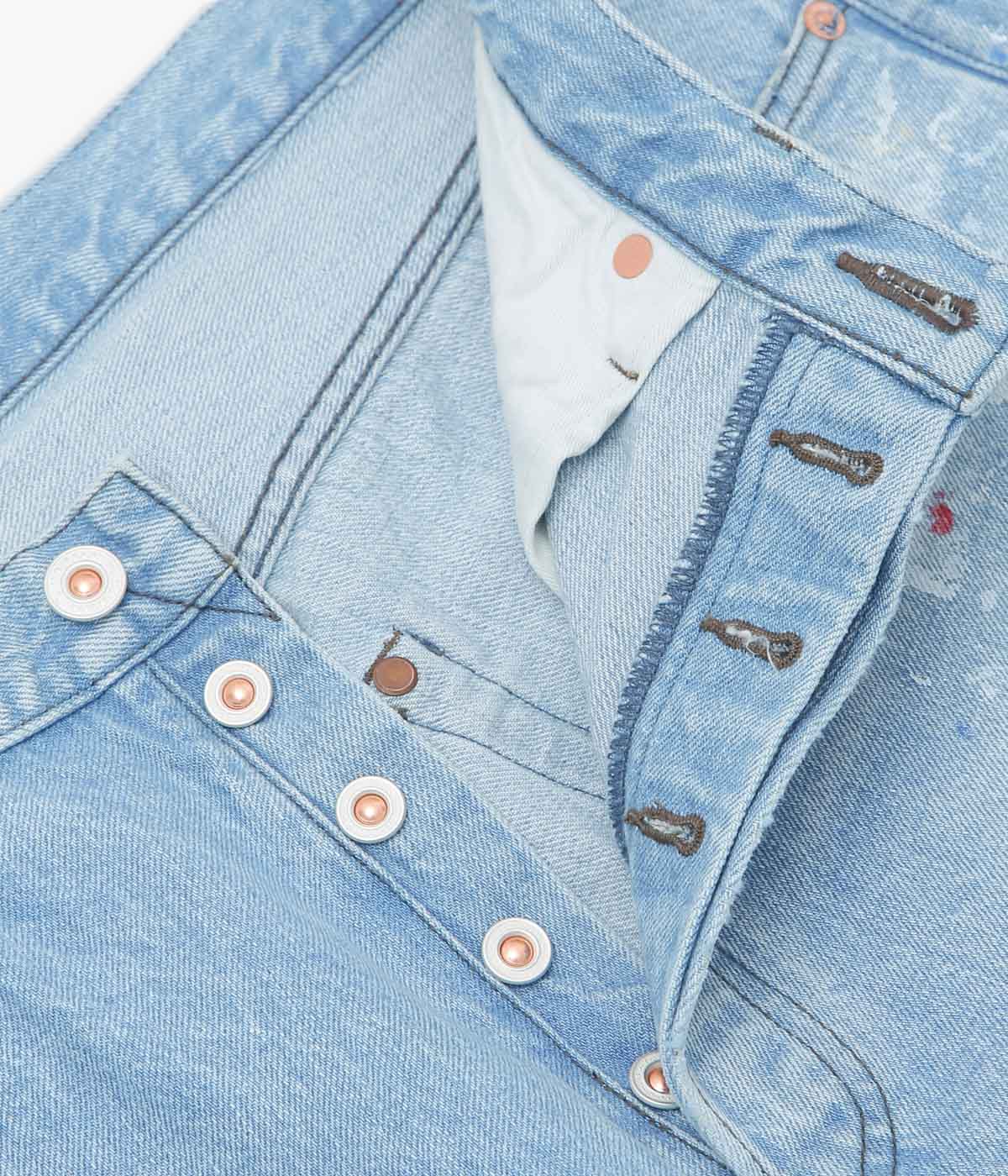 HERILL ''HL DAMAGED DENIM'' (DAMAGED WORN)