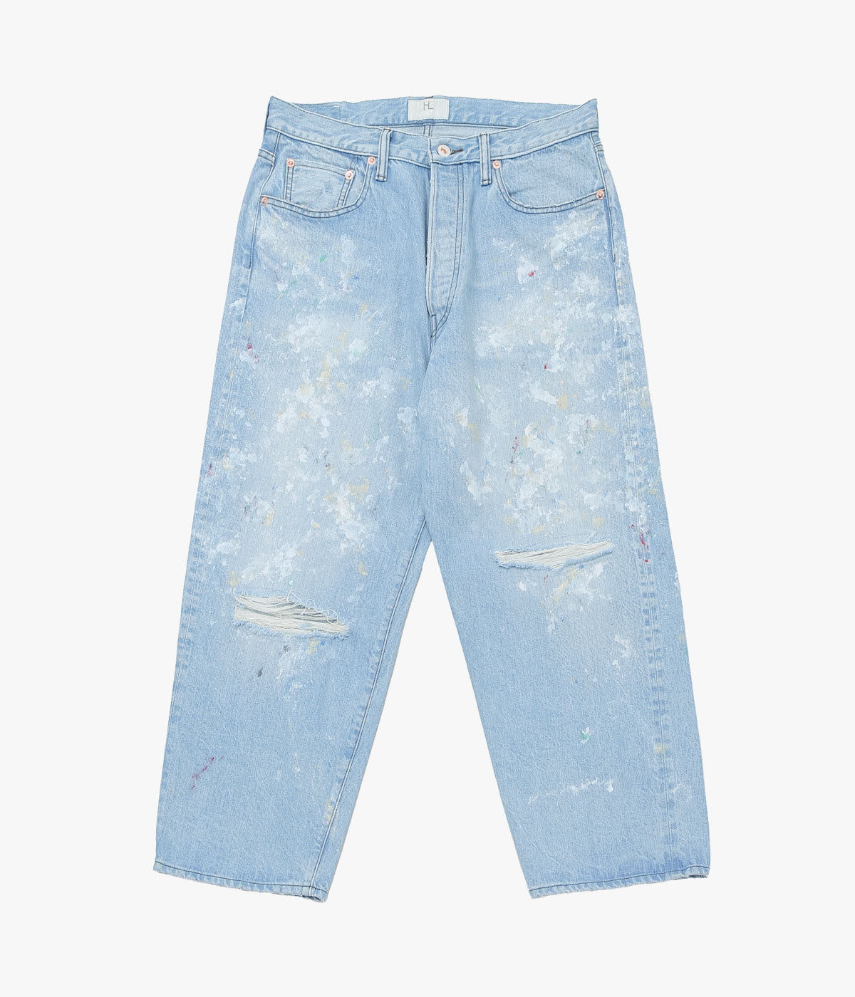 HERILL ''HL DAMAGED DENIM'' (DAMAGED WORN)