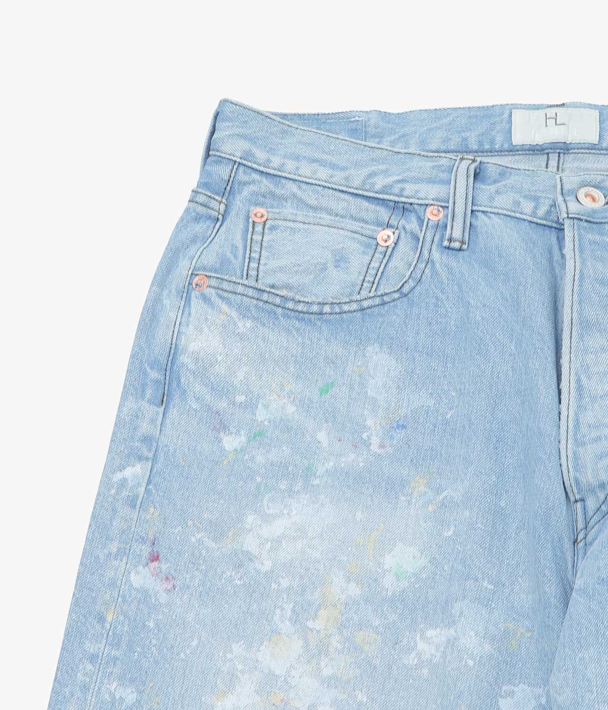 HERILL ''HL DAMAGED DENIM'' (DAMAGED WORN)