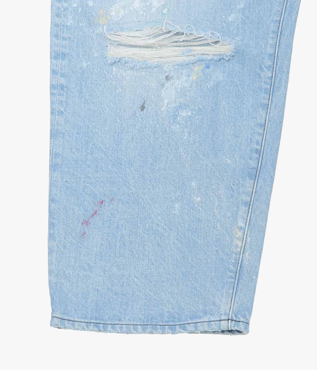 HERILL ''HL DAMAGED DENIM'' (DAMAGED WORN)
