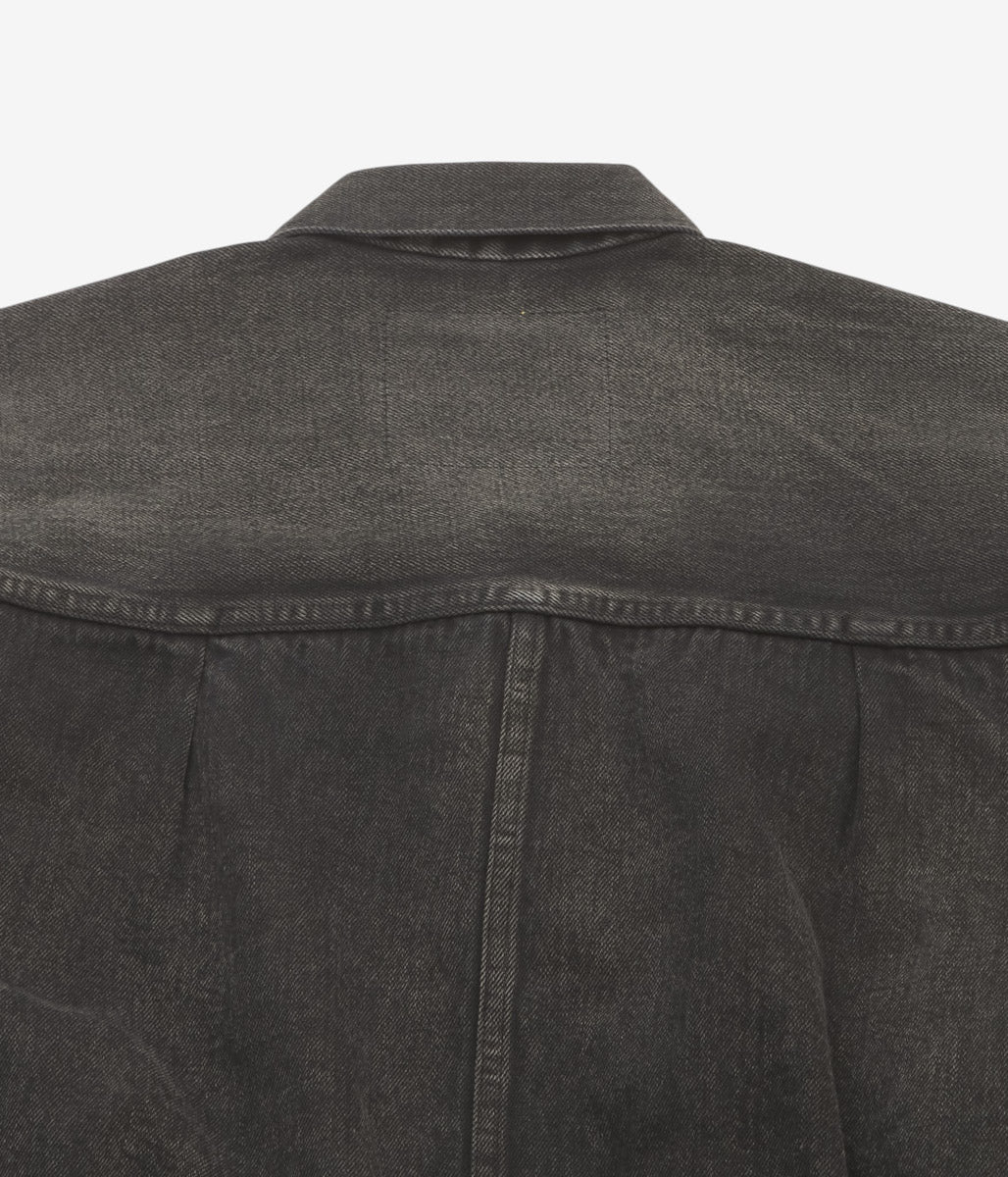 HERILL ''ISLANDDENIM XX JACKET'' (BLACKVINTAGEWORM)