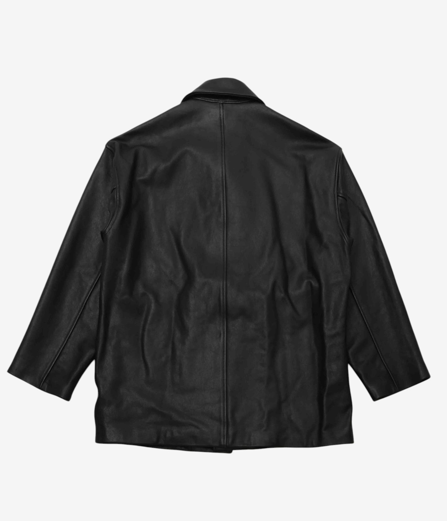 HERILL 'LAMBLEATHER CAR JACKET' (BLACK)