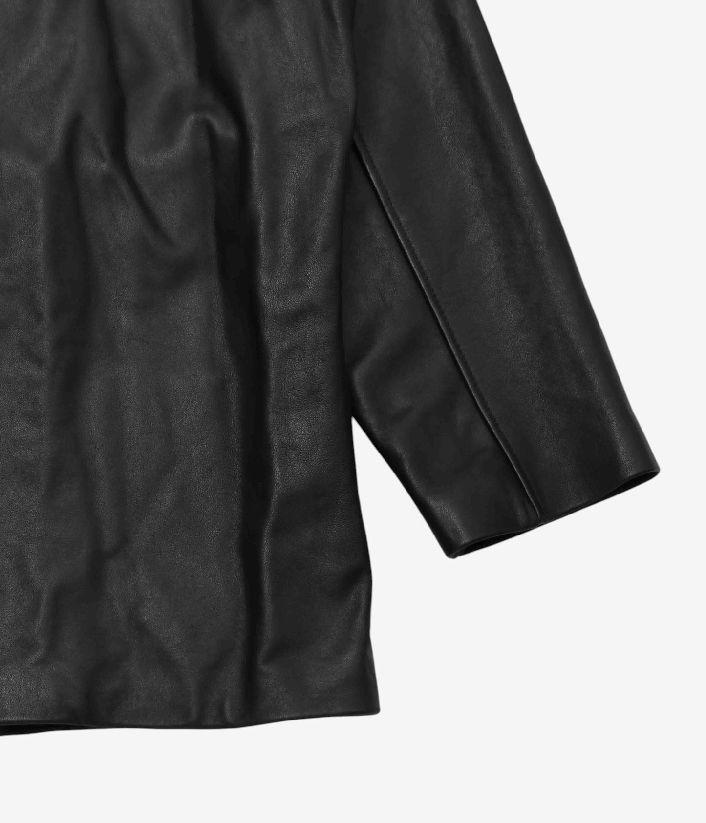 HERILL 'LAMBLEATHER CAR JACKET' (BLACK)