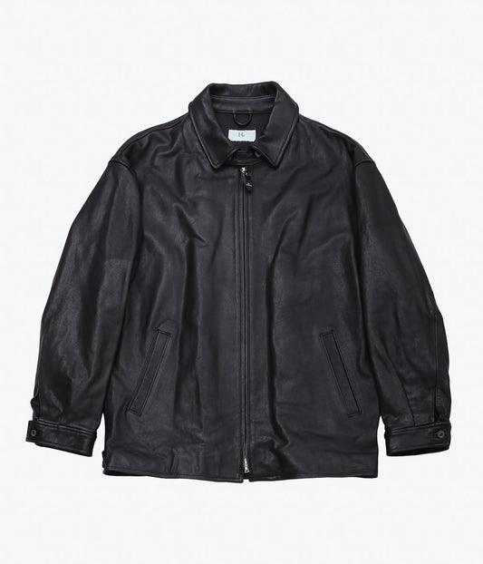 HERILL ''LAMBLEATHER JACKET'' (BLACK)