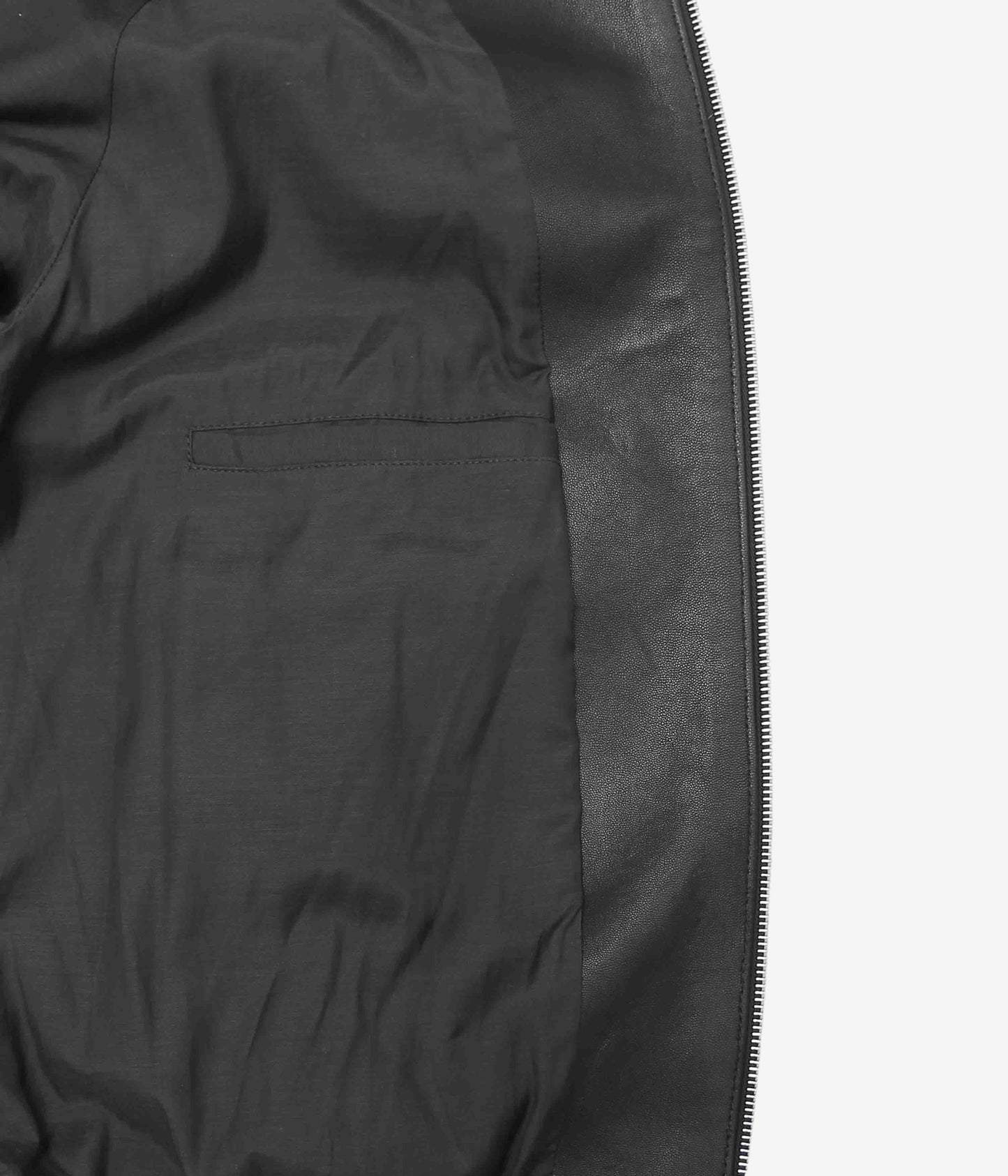 HERILL ''LAMBLEATHER WEEKEND JACKET'' (BLACK)