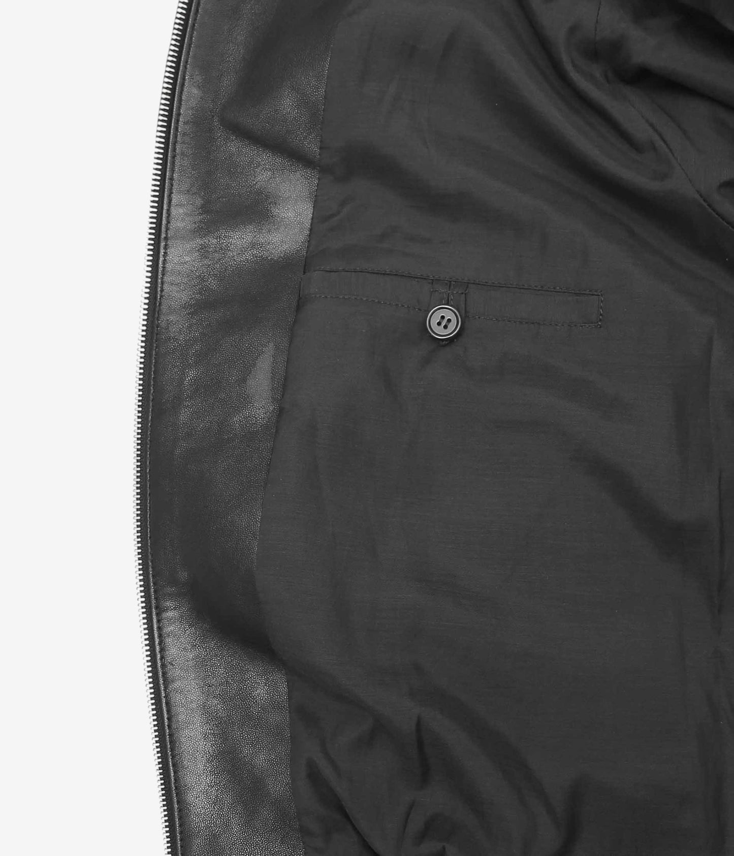 HERILL ''LAMBLEATHER WEEKEND JACKET'' (BLACK)