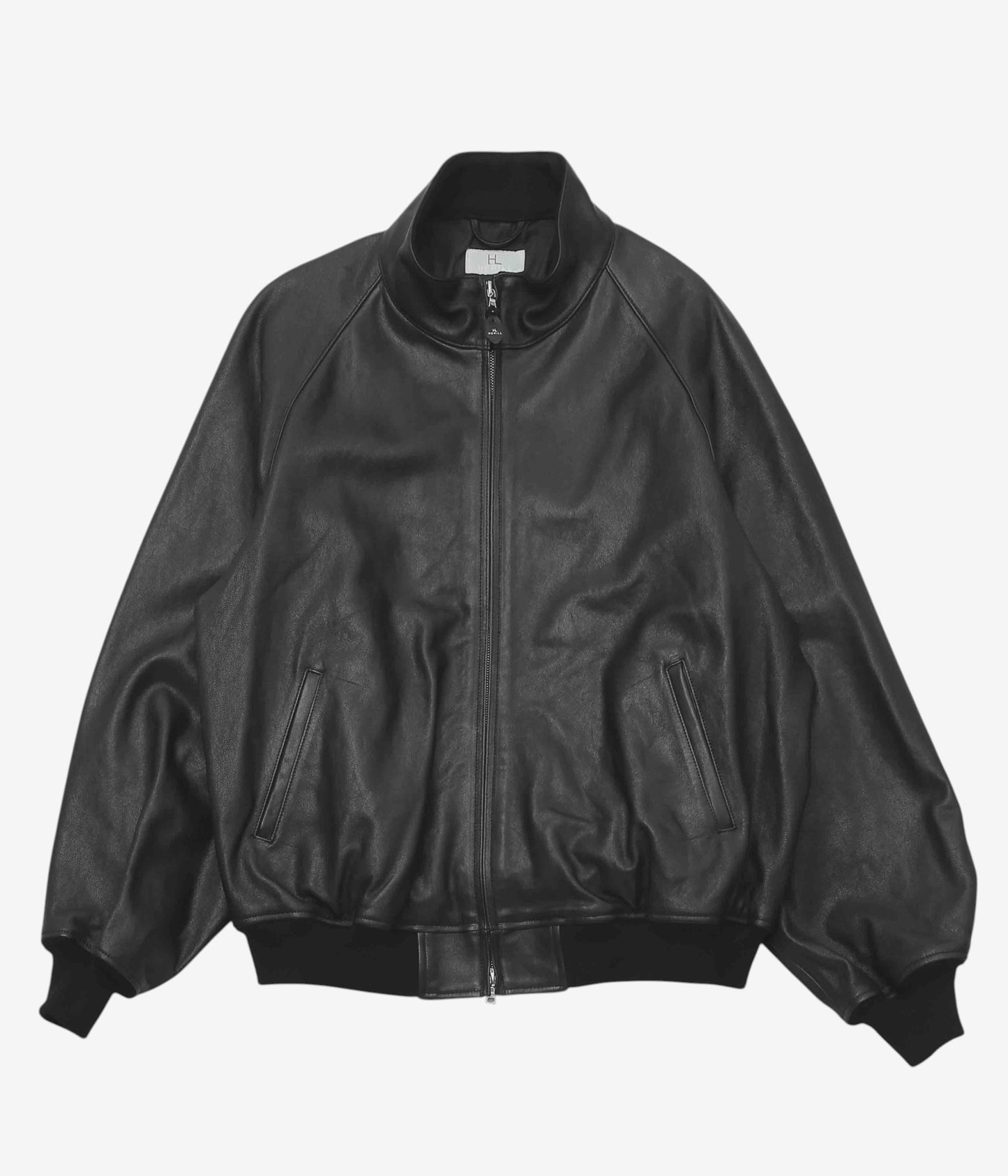HERILL ''LAMBLEATHER WEEKEND JACKET'' (BLACK)