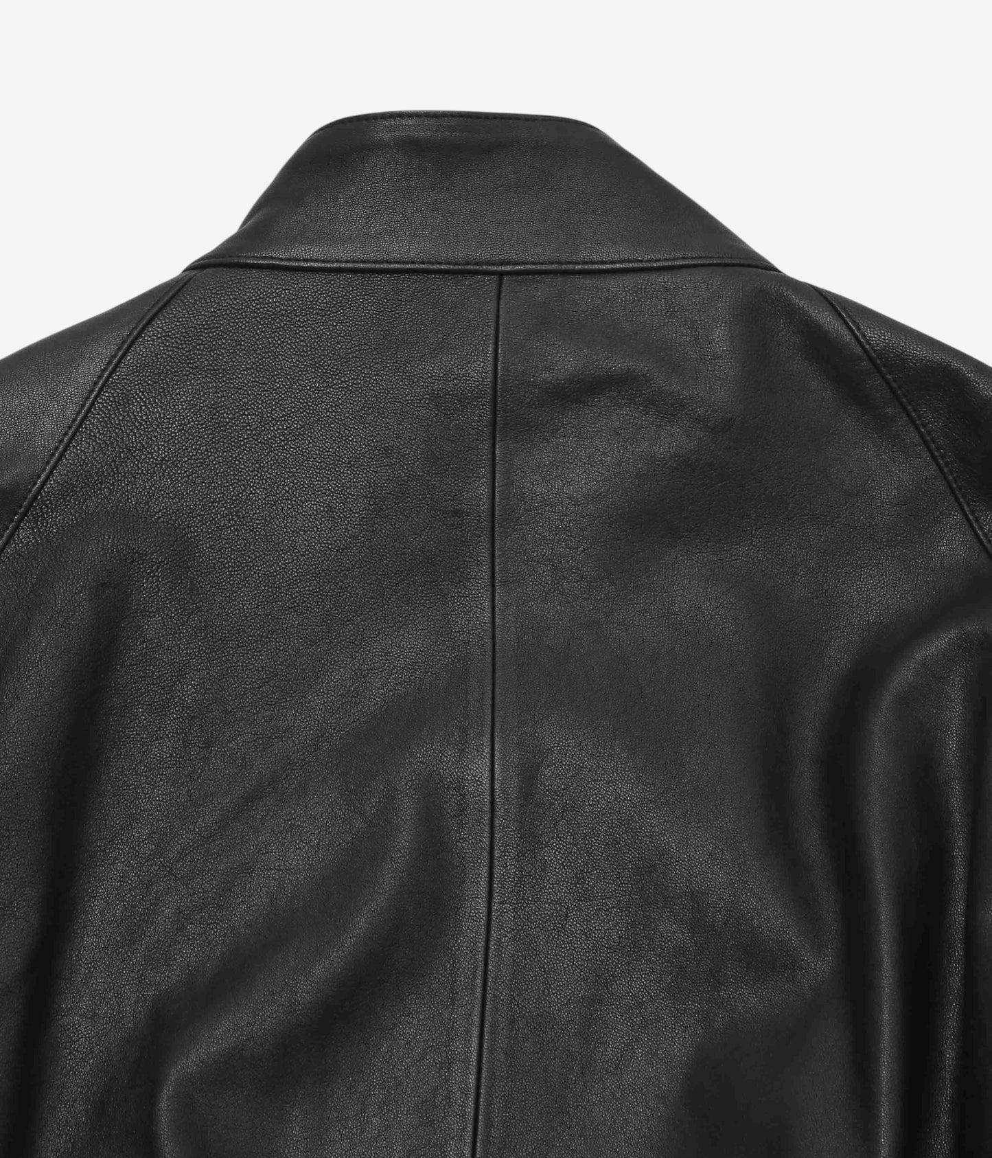 HERILL ''LAMBLEATHER WEEKEND JACKET'' (BLACK)