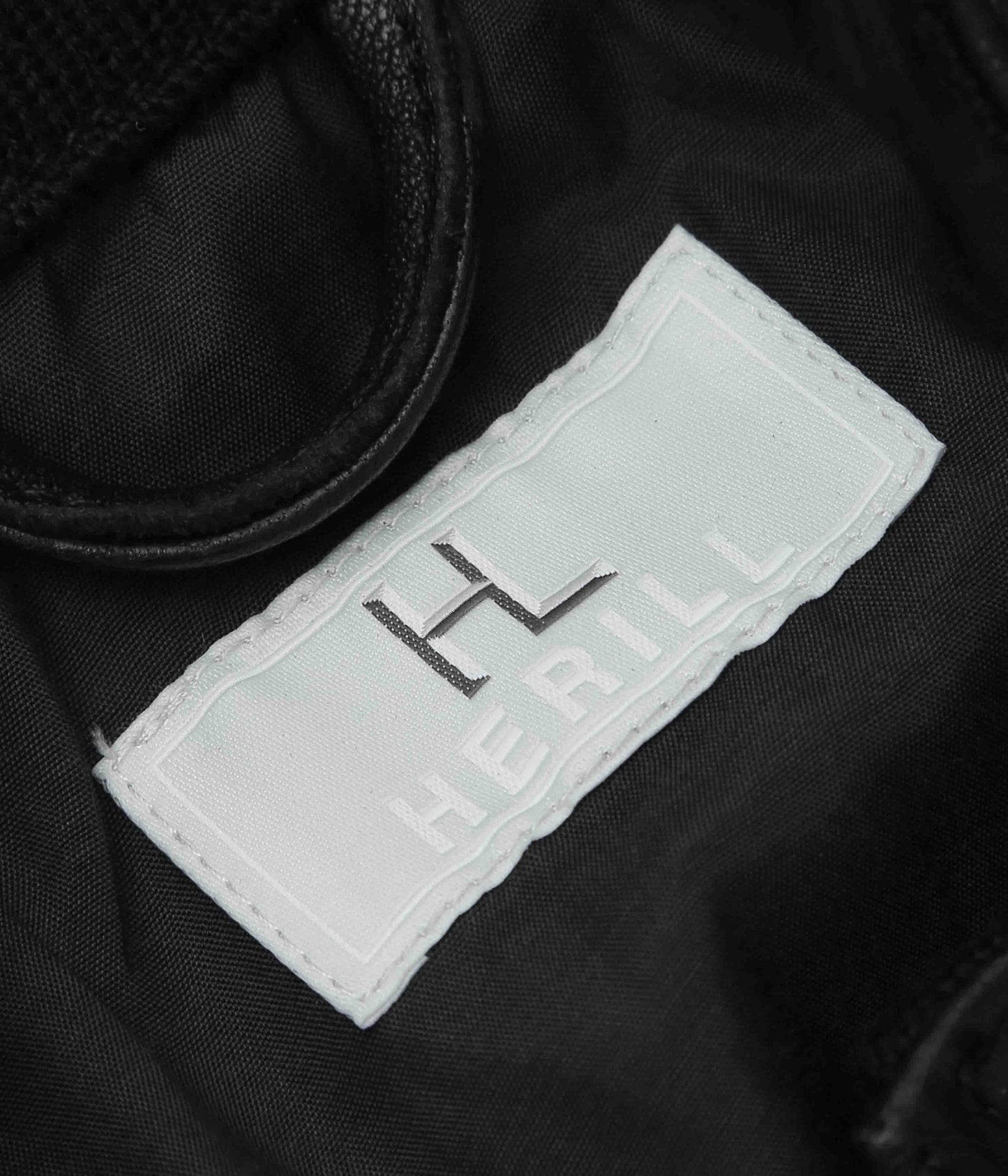 HERILL ''LAMBLEATHER WEEKEND JACKET'' (BLACK)