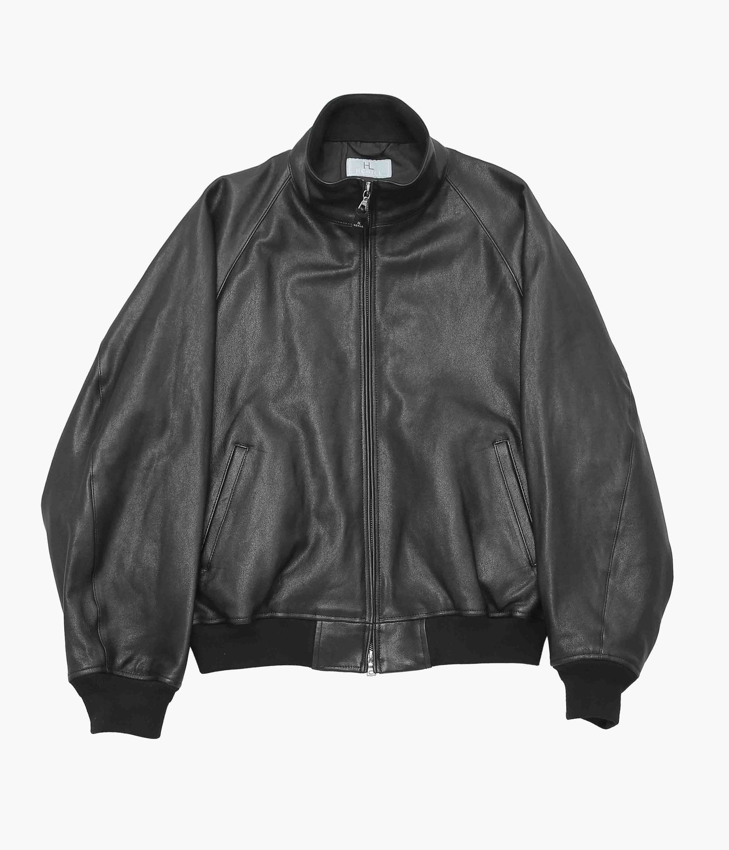 HERILL ''LAMBLEATHER WEEKENDJACKET'' (BLACK)