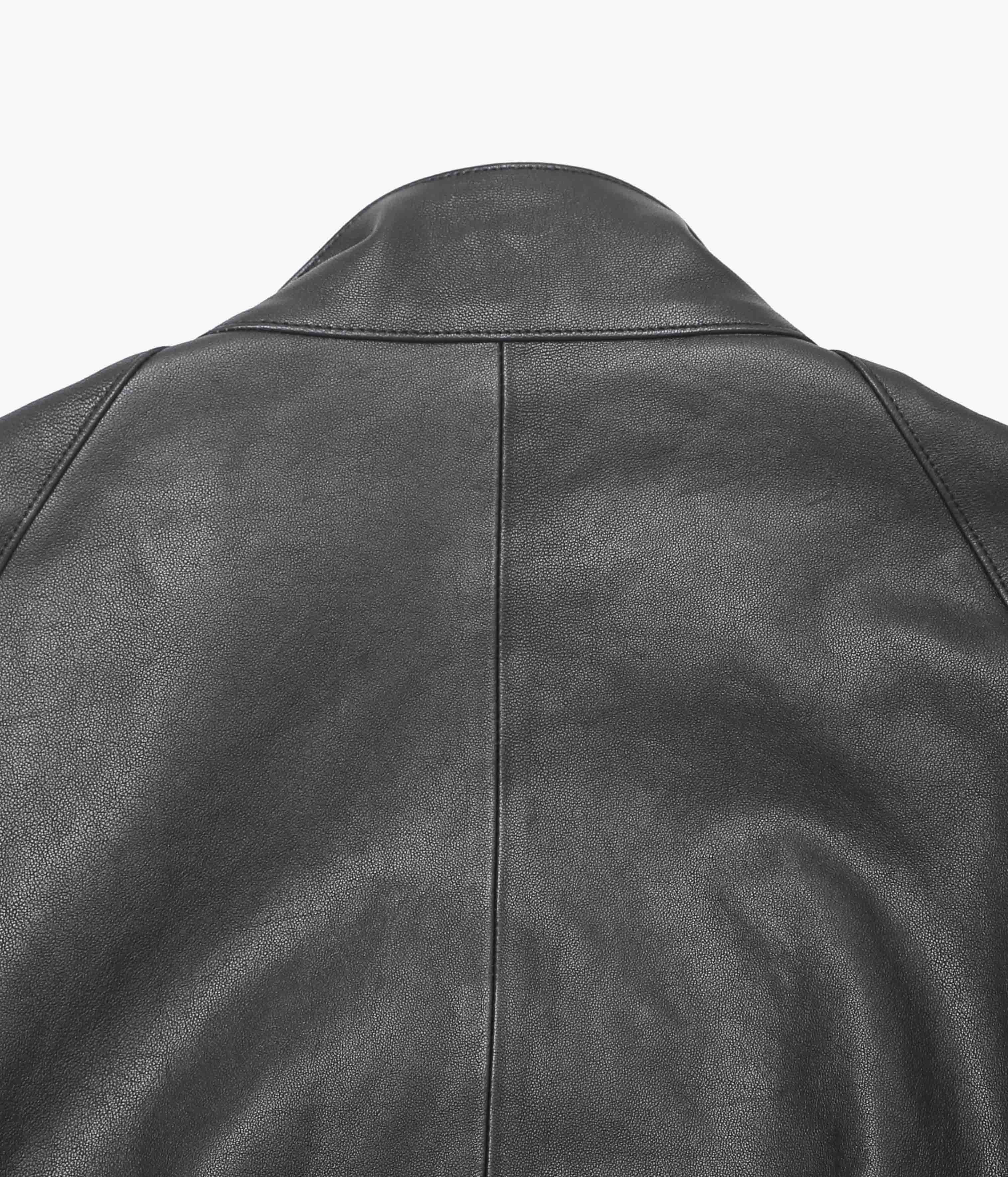 HERILL ''LAMBLEATHER WEEKENDJACKET'' (BLACK) – THE STORE BY MAIDENS