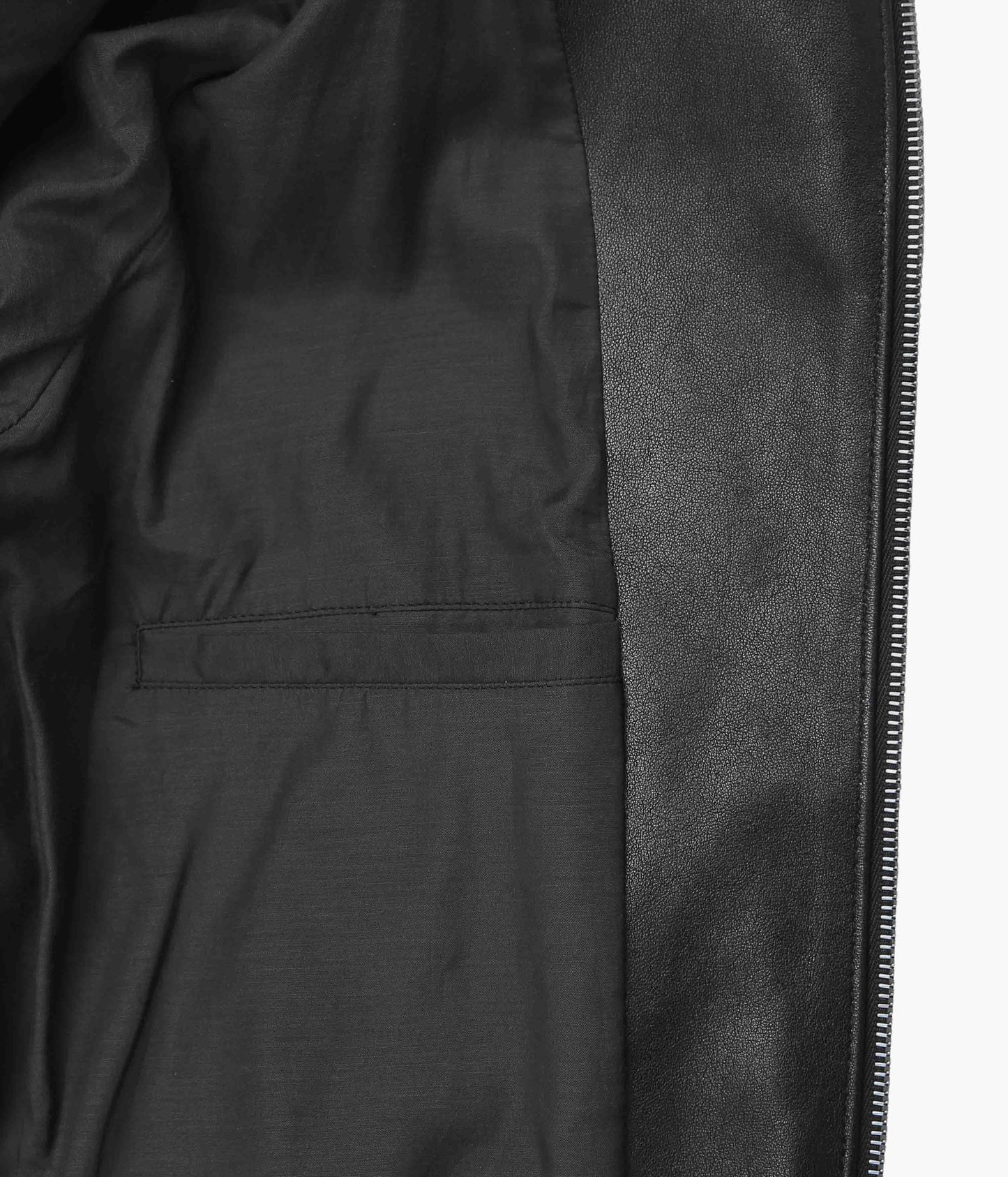 HERILL ''LAMBLEATHER WEEKENDJACKET'' (BLACK)