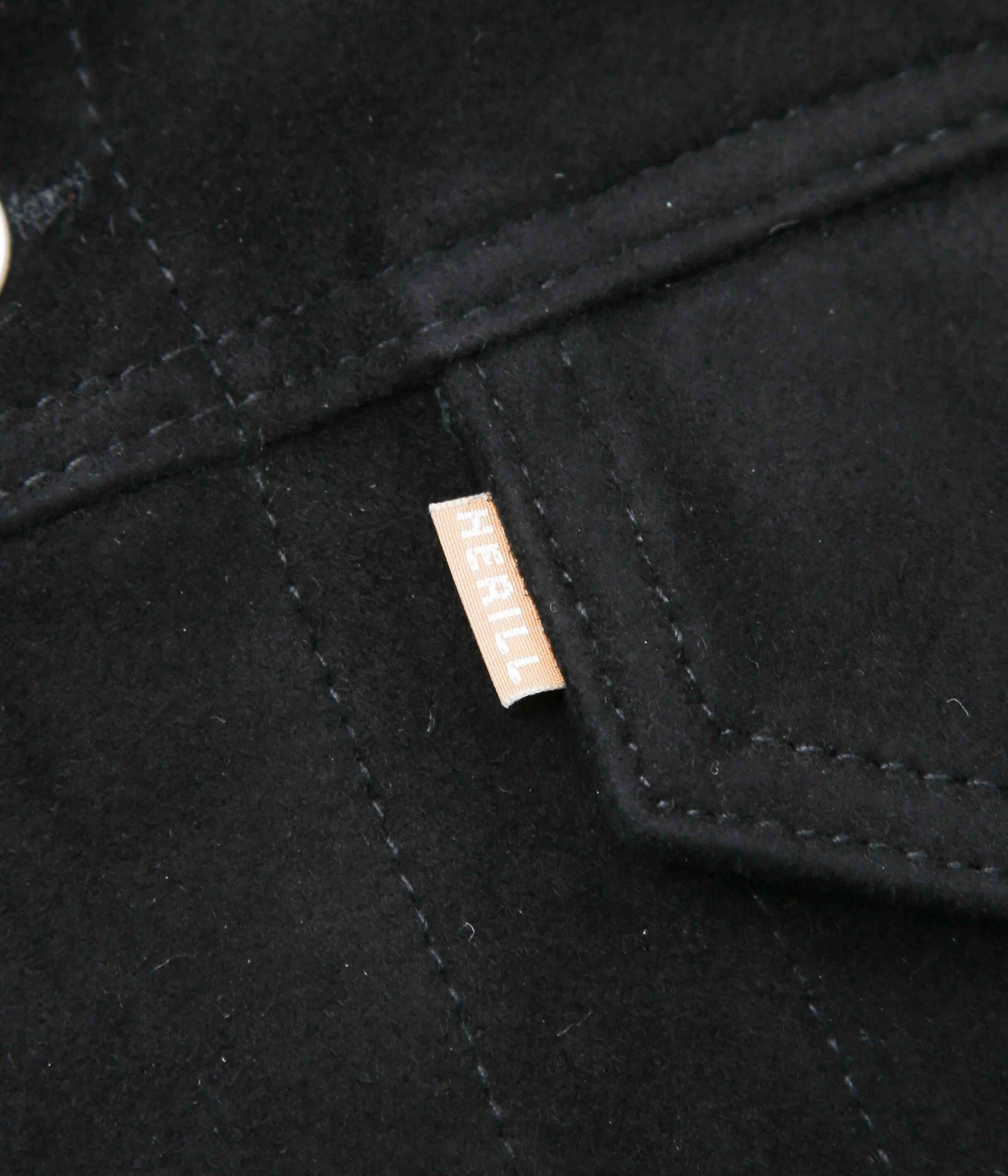 HERILL "LAMBSUEDE JACKET" (BLACK)