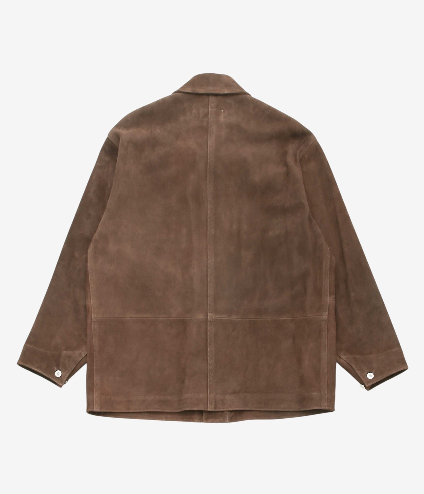 HERILL "LAMBSUEDE RAILROAD CHORE JACKET" (BROWN)