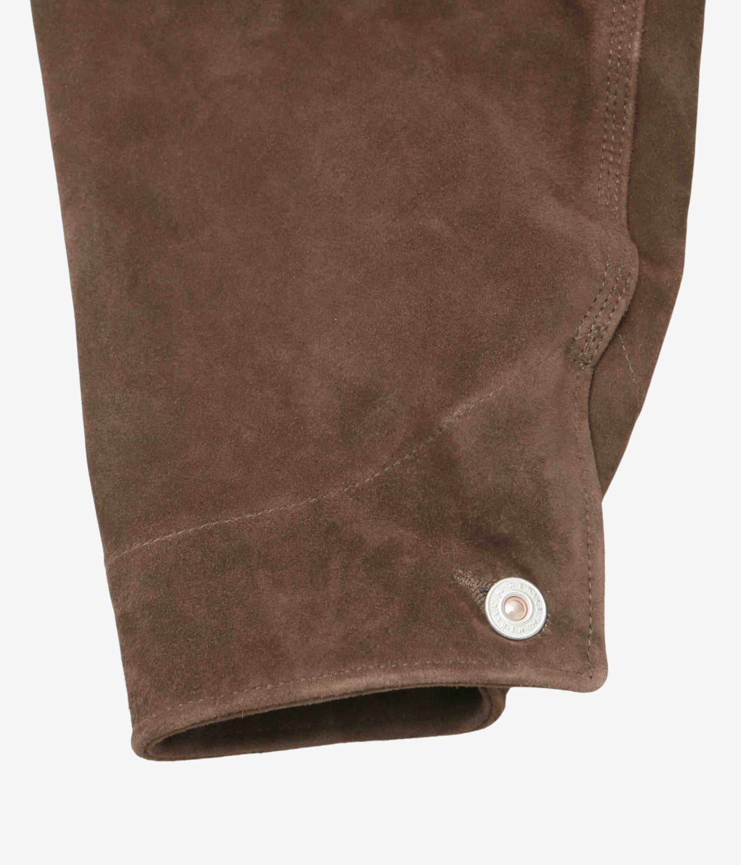 HERILL "LAMBSUEDE RAILROAD CHORE JACKET" (BROWN)
