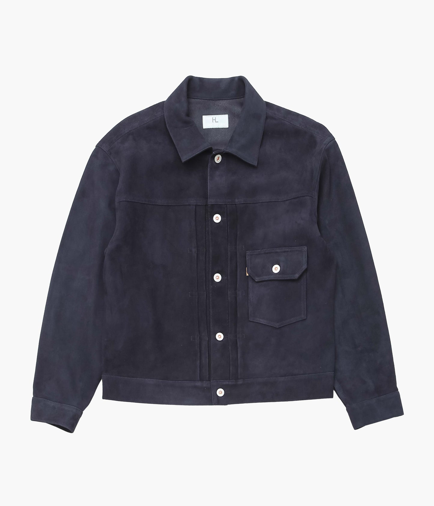 HERILL ''LAMBSUEDE XX JACKET'' (NAVY)