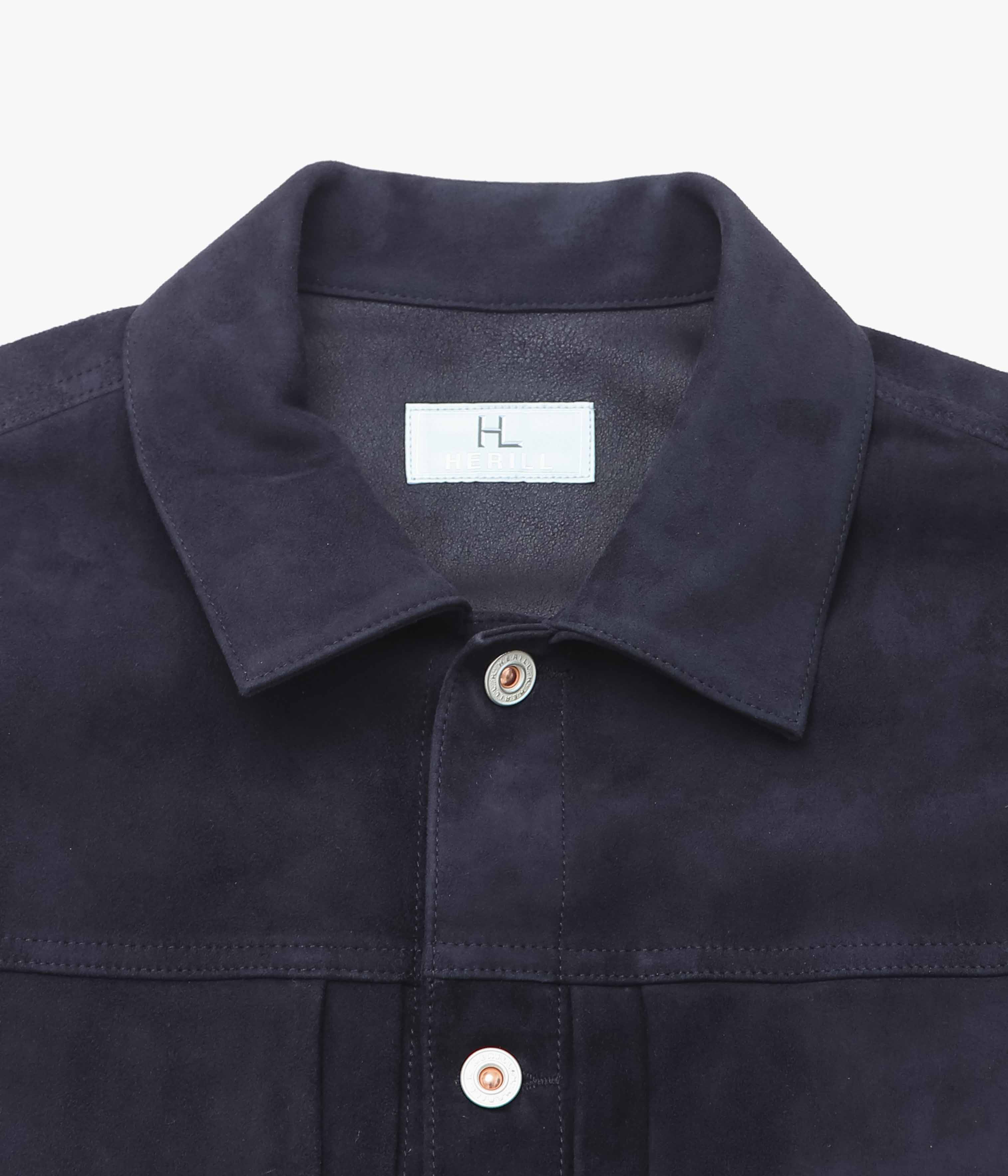 HERILL ''LAMBSUEDE XX JACKET'' (NAVY) – THE STORE BY MAIDENS
