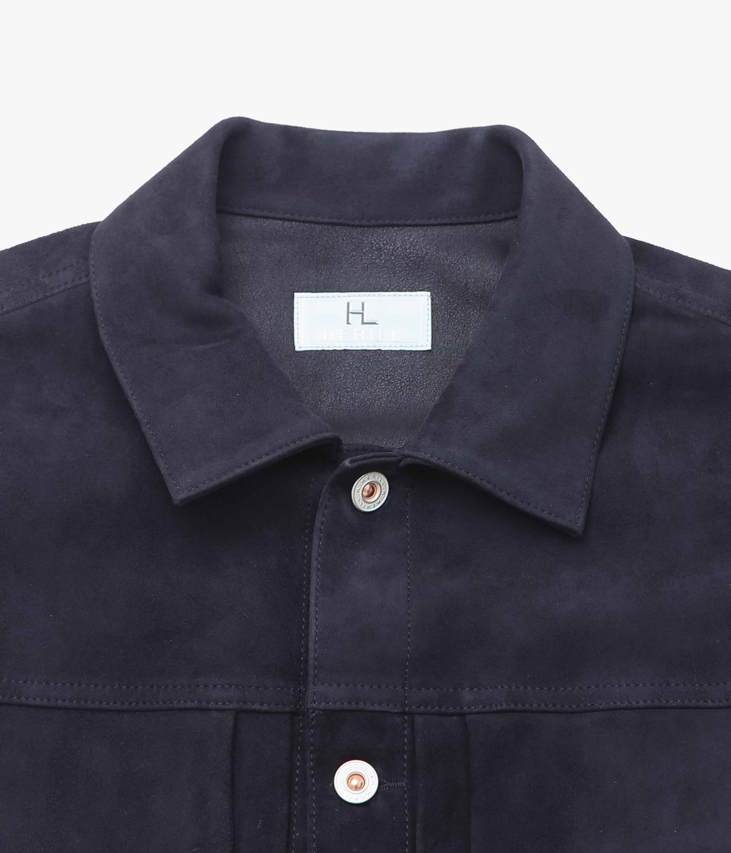 HERILL ''LAMBSUEDE XX JACKET'' (NAVY)