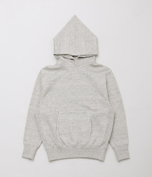 HERILL ''LINEN / COTTON HOODED'' (TOP GRAY)