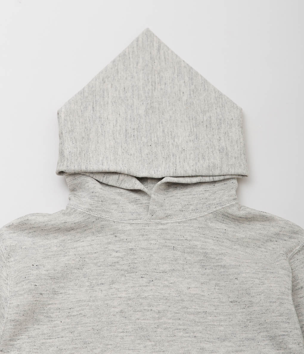 HERILL ''LINEN / COTTON HOODED'' (TOP GRAY)