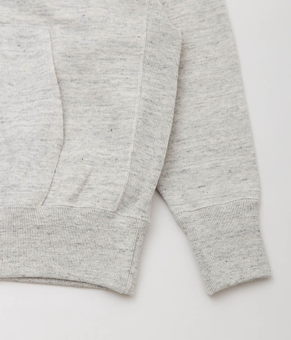 HERILL ''LINEN / COTTON HOODED'' (TOP GRAY)