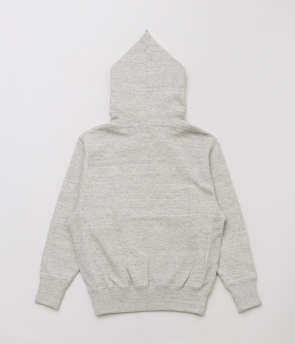 HERILL ''LINEN / COTTON HOODED'' (TOP GRAY)