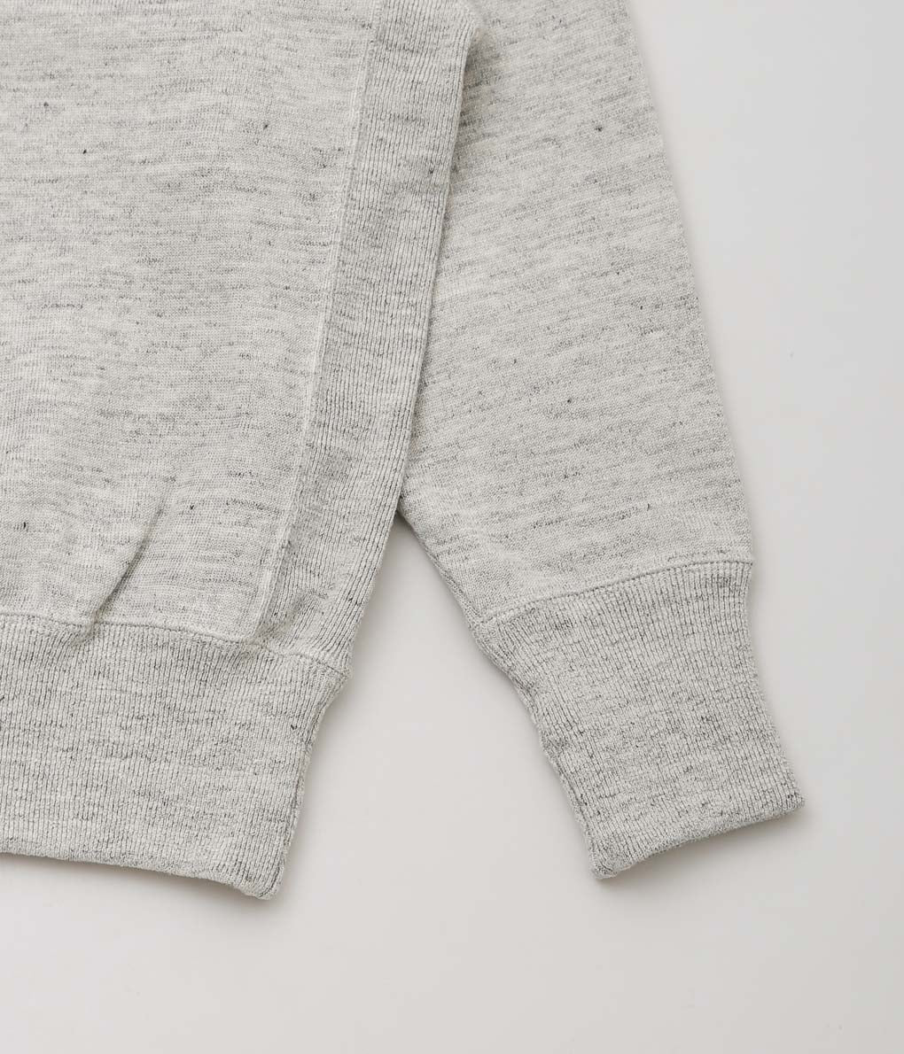 HERILL ''LINEN / COTTON HOODED'' (TOP GRAY)