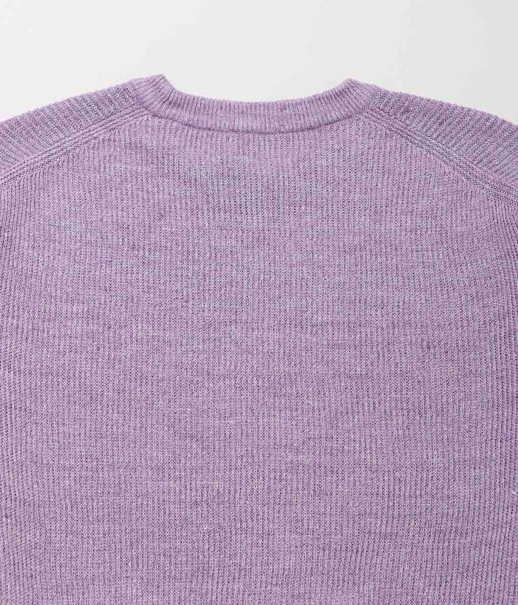 HERILL ''LINEN / COTTON RIBSTITCH C/N'' (LAVENDER)