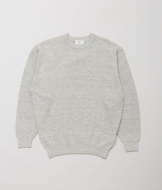 HERILL ''LINEN / COTTON RIBSTITCH C/N'' (TOP GRAY)