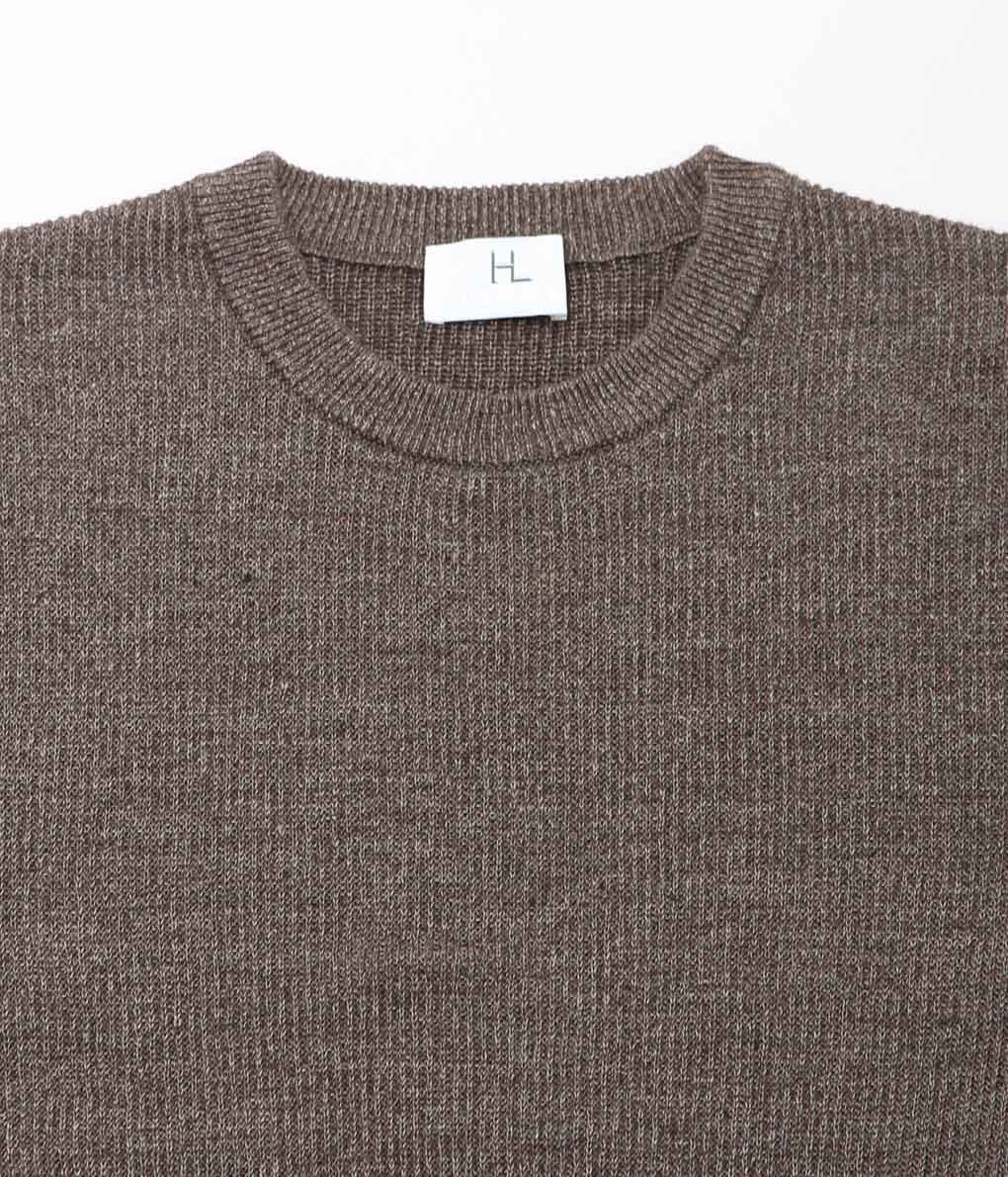 HERILL ''LINEN / COTTON RIBSTITCH C/N'' (BROWN)