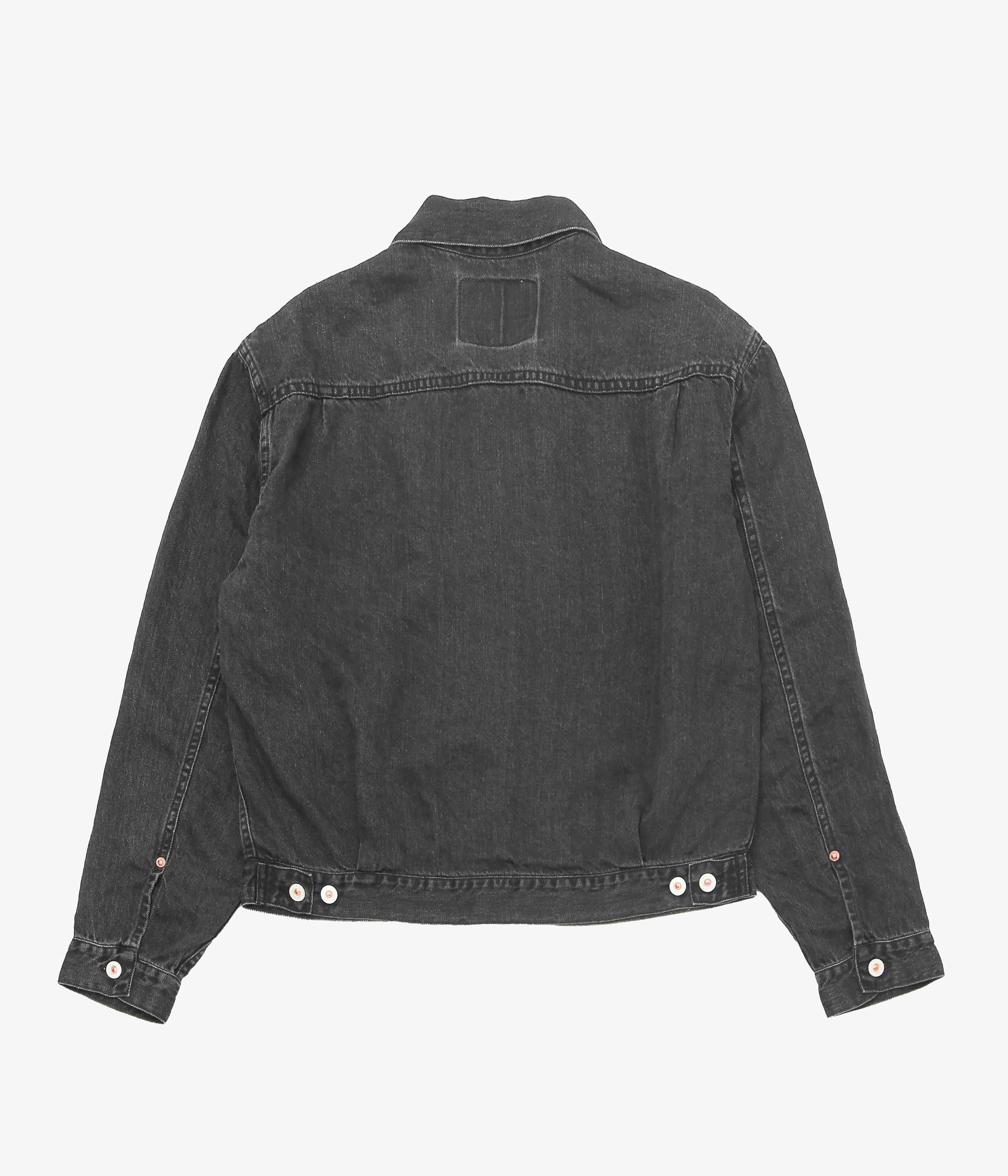 HERILL ''LINEN DENIM XX JACKET'' (BLACK VINTAGE WORN) – THE STORE