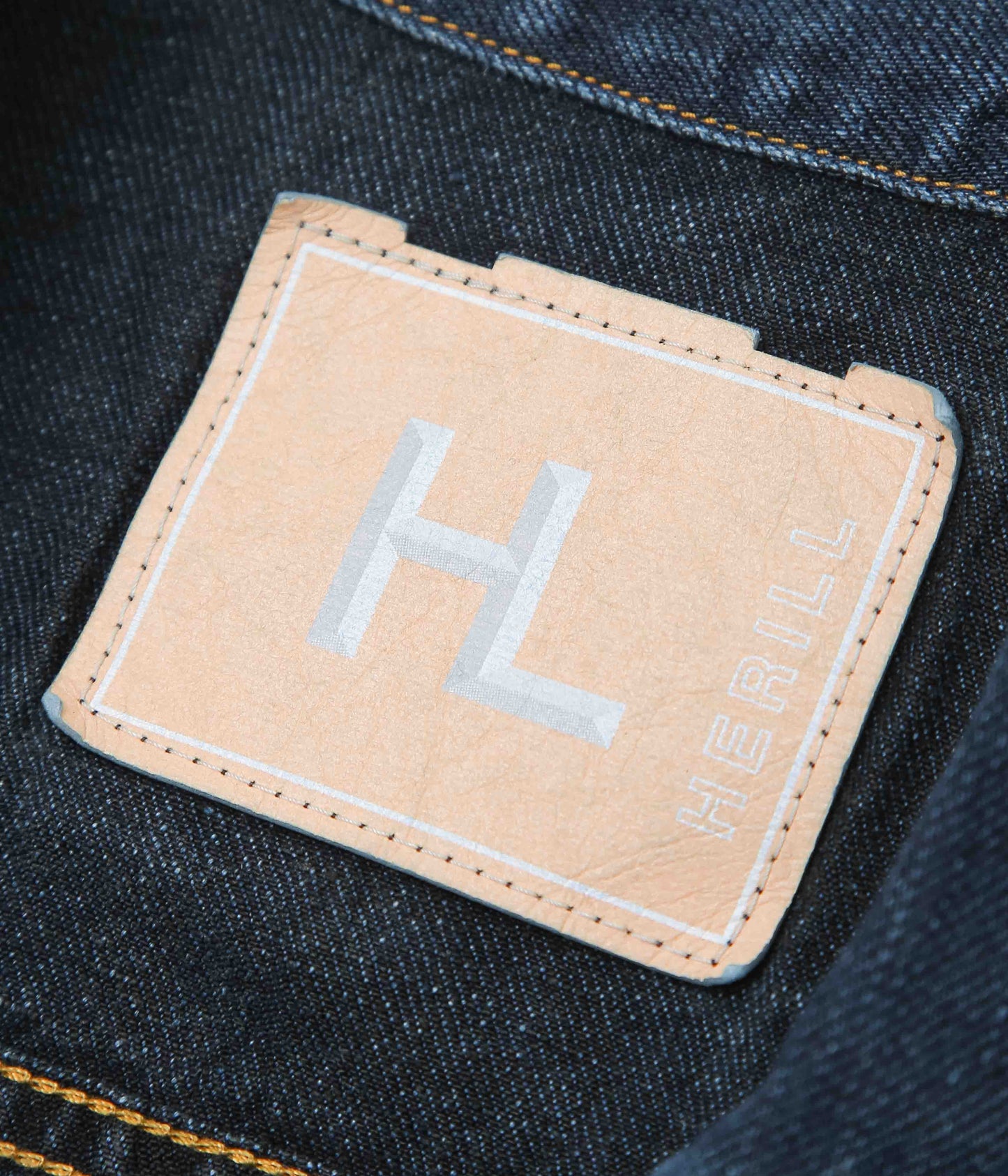 HERILL ''LINEN DENIM XX JACKET'' (VINTAGE WORN)