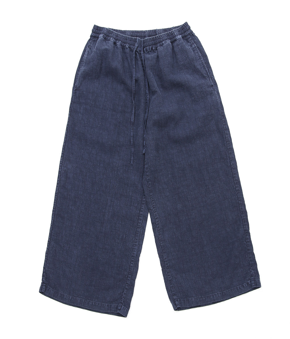 HERILL ''LINEN EASYPANTS'' (NAVY)