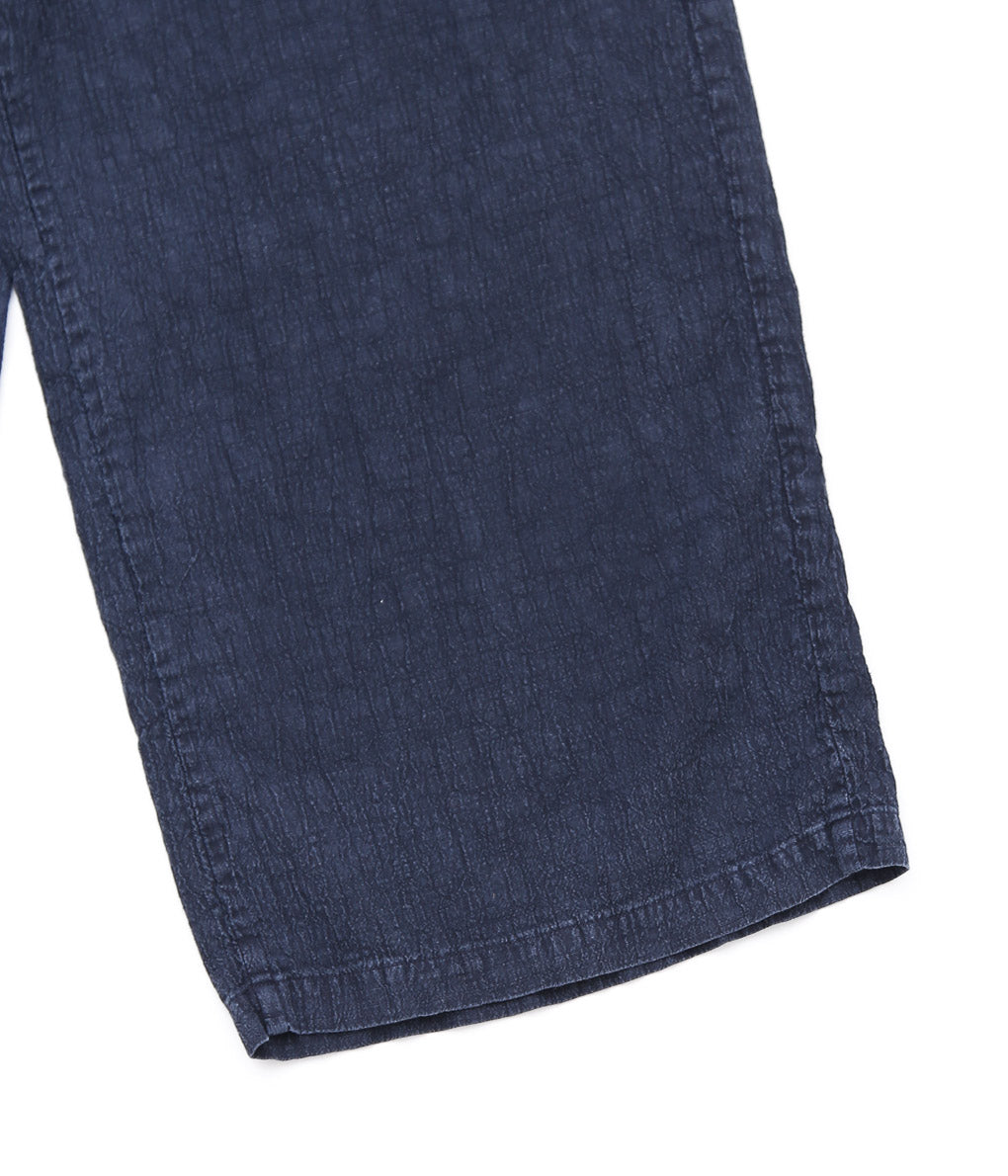 HERILL ''LINEN EASYPANTS'' (NAVY)