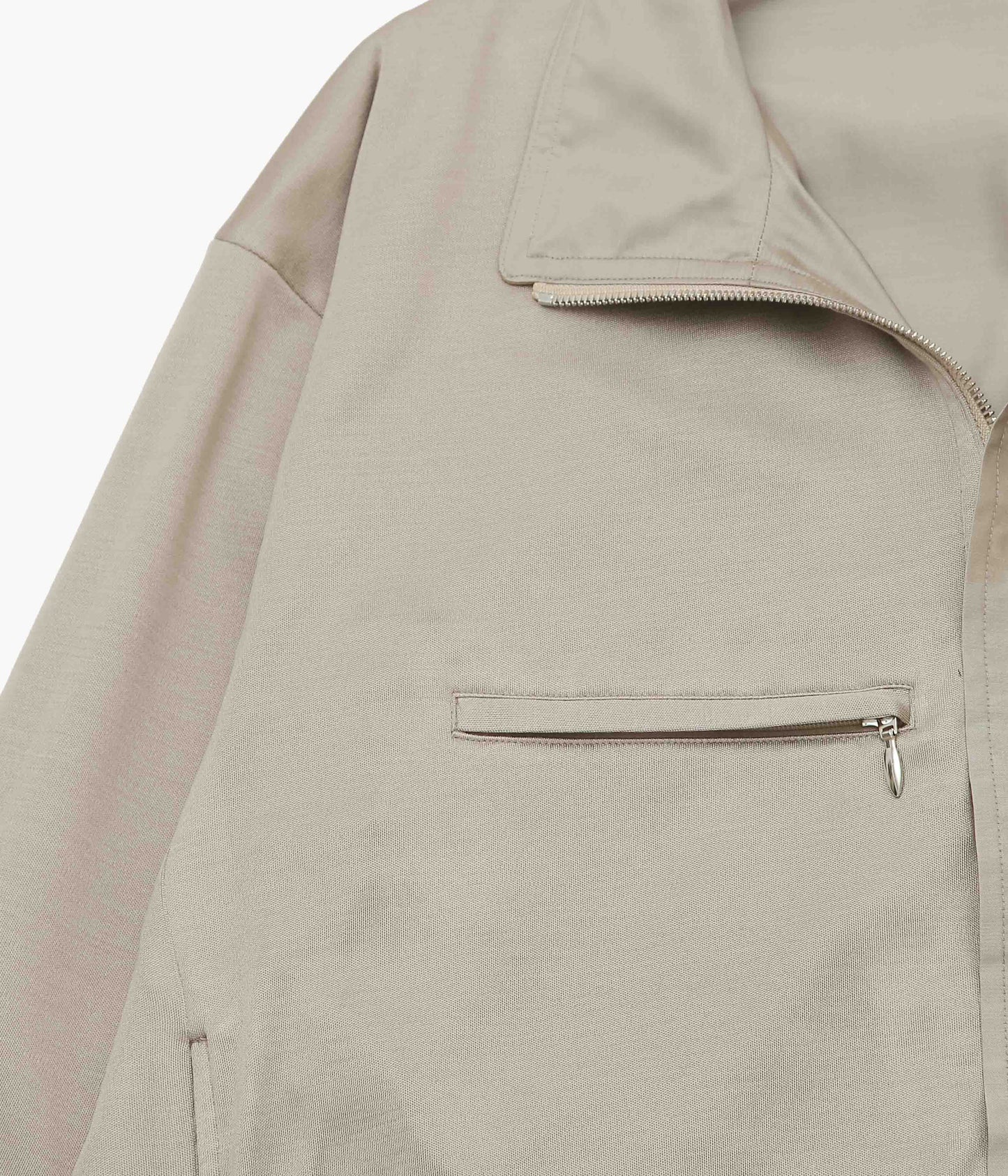 HERILL ''NYLON SILK WEEKENDJACKET'' (BEIGE)