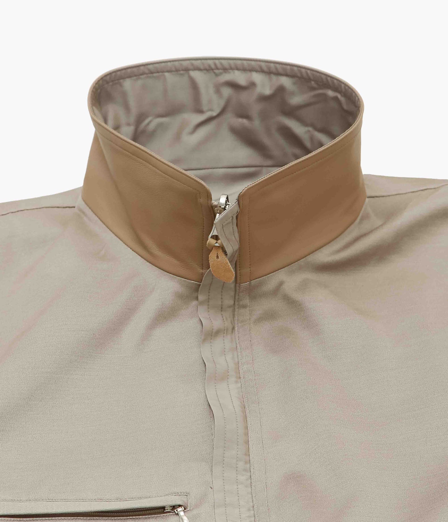 HERILL ''NYLON SILK WEEKENDJACKET'' (BEIGE)