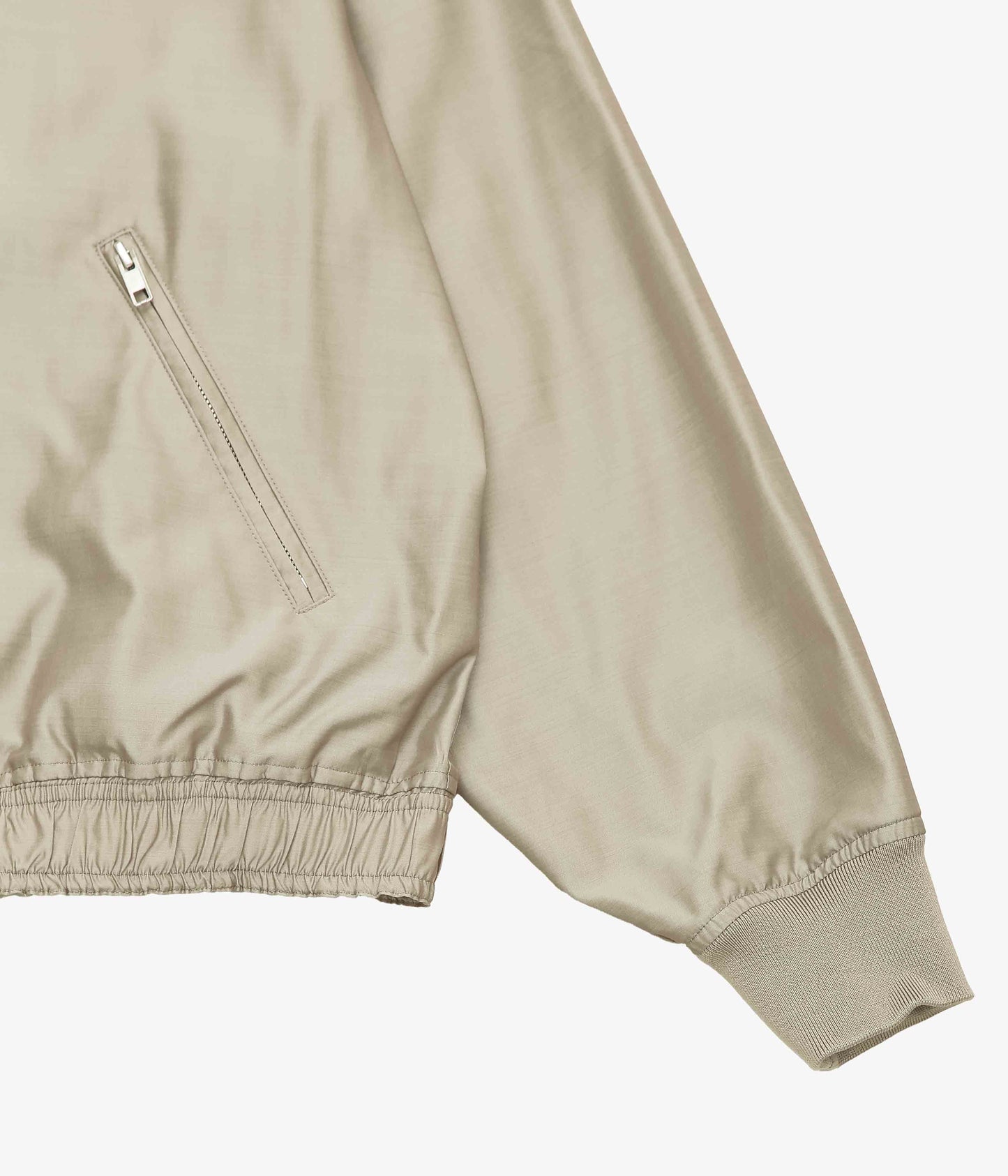 HERILL ''NYLON SILK WEEKENDJACKET'' (BEIGE)