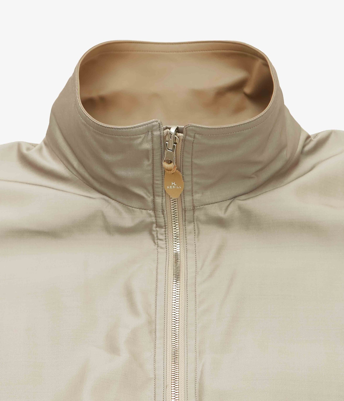 HERILL ''NYLON SILK WEEKENDJACKET'' (BEIGE)