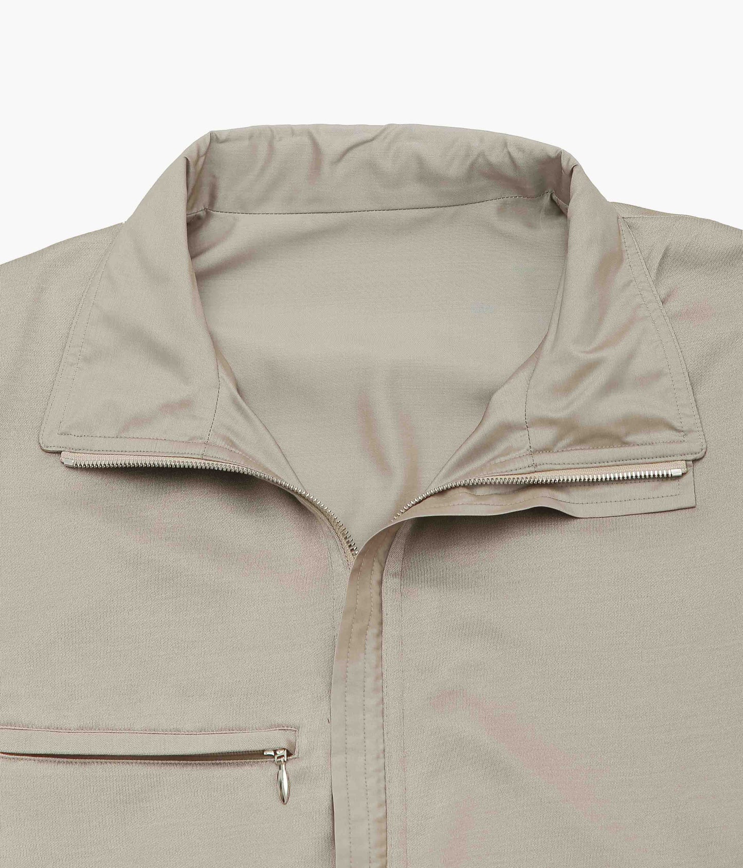 HERILL ''NYLON SILK WEEKENDJACKET'' (BEIGE)