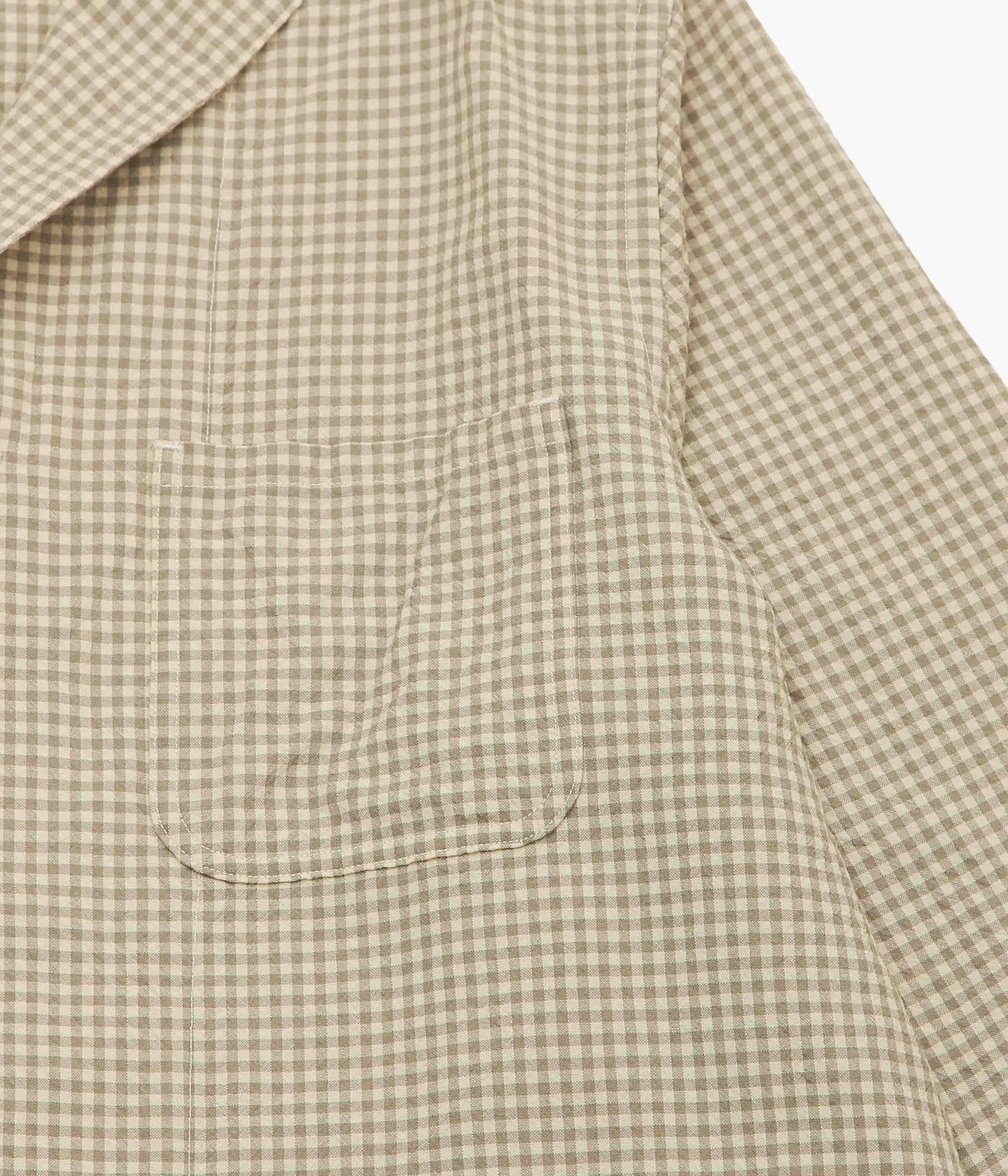 HERILL ''RIGID WOOLCHECK JACKET'' (BEIGE)