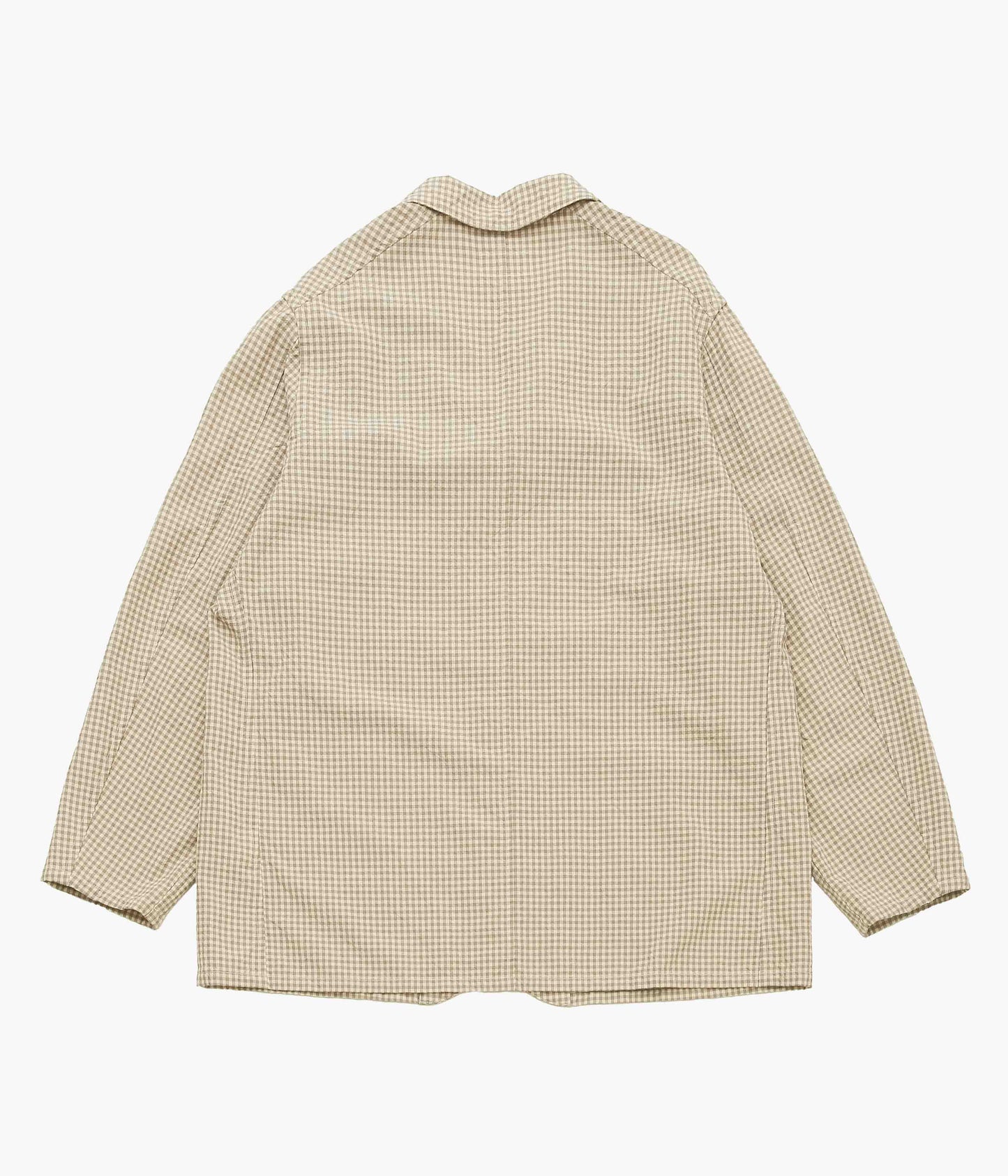 HERILL ''RIGID WOOLCHECK JACKET'' (BEIGE)