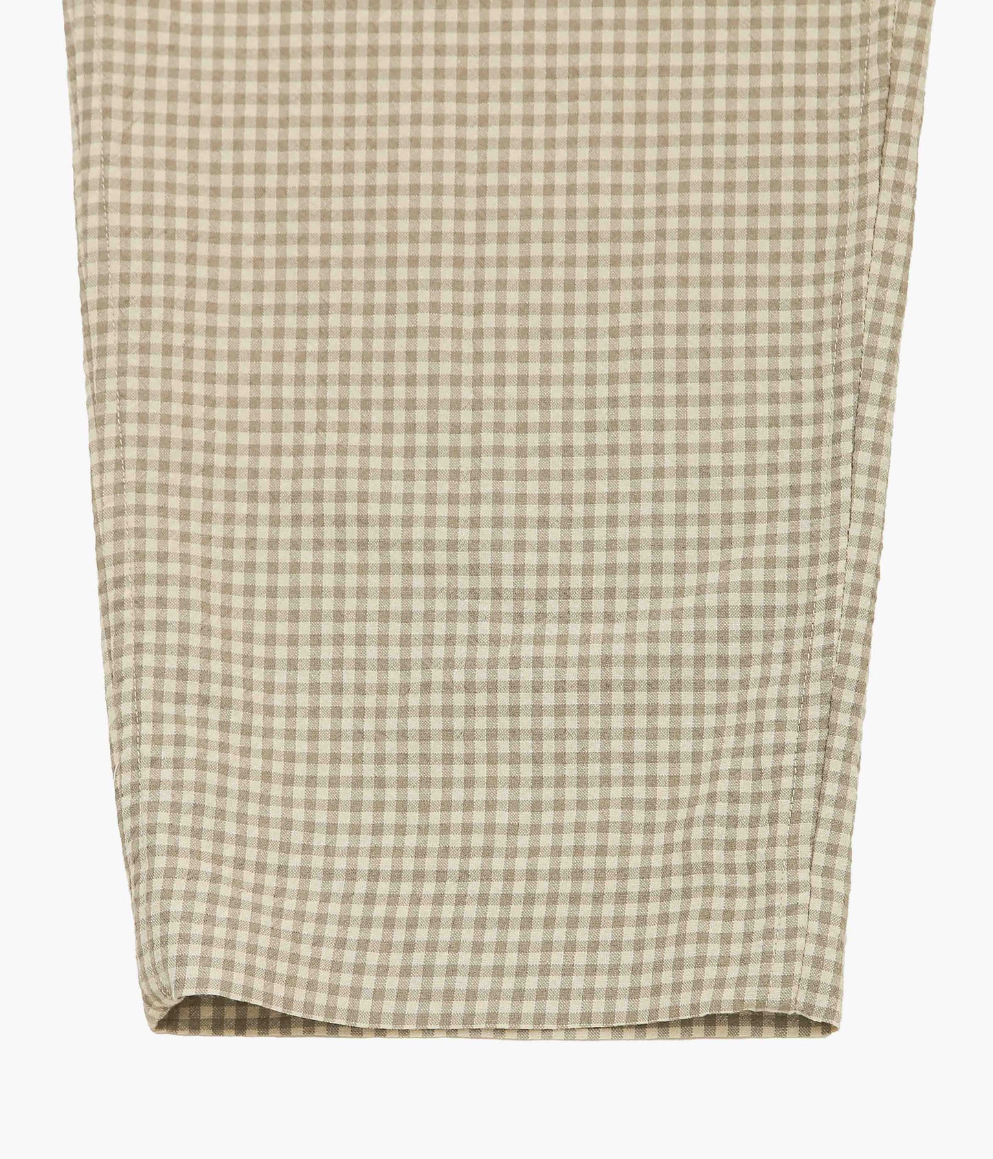 HERILL ''RIGID WOOLCHECK PANTS'' (BEIGE)