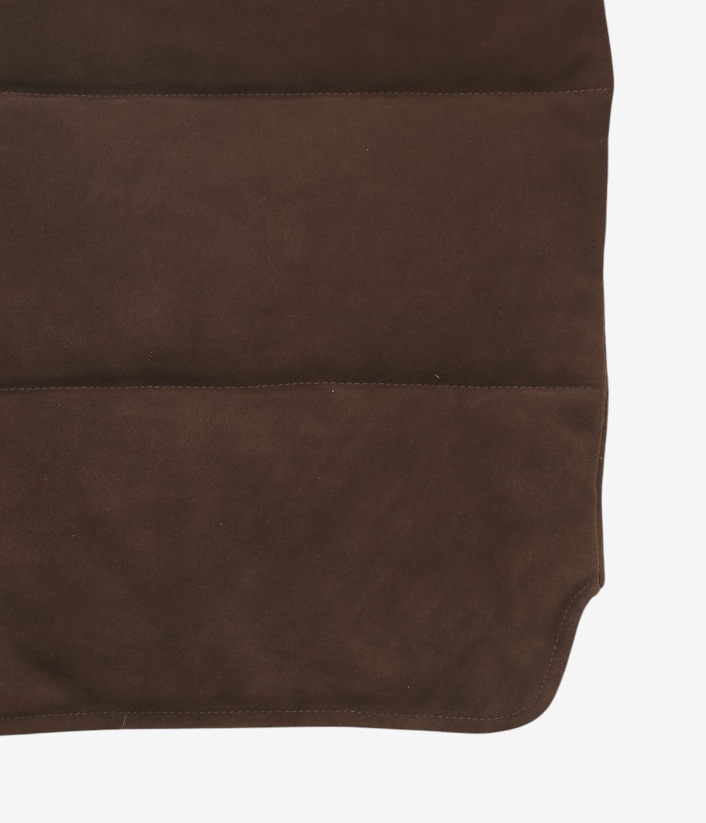 HERILL ''SHEEPLEATHER WOODCHOPPER′S VEST'' (BROWN)