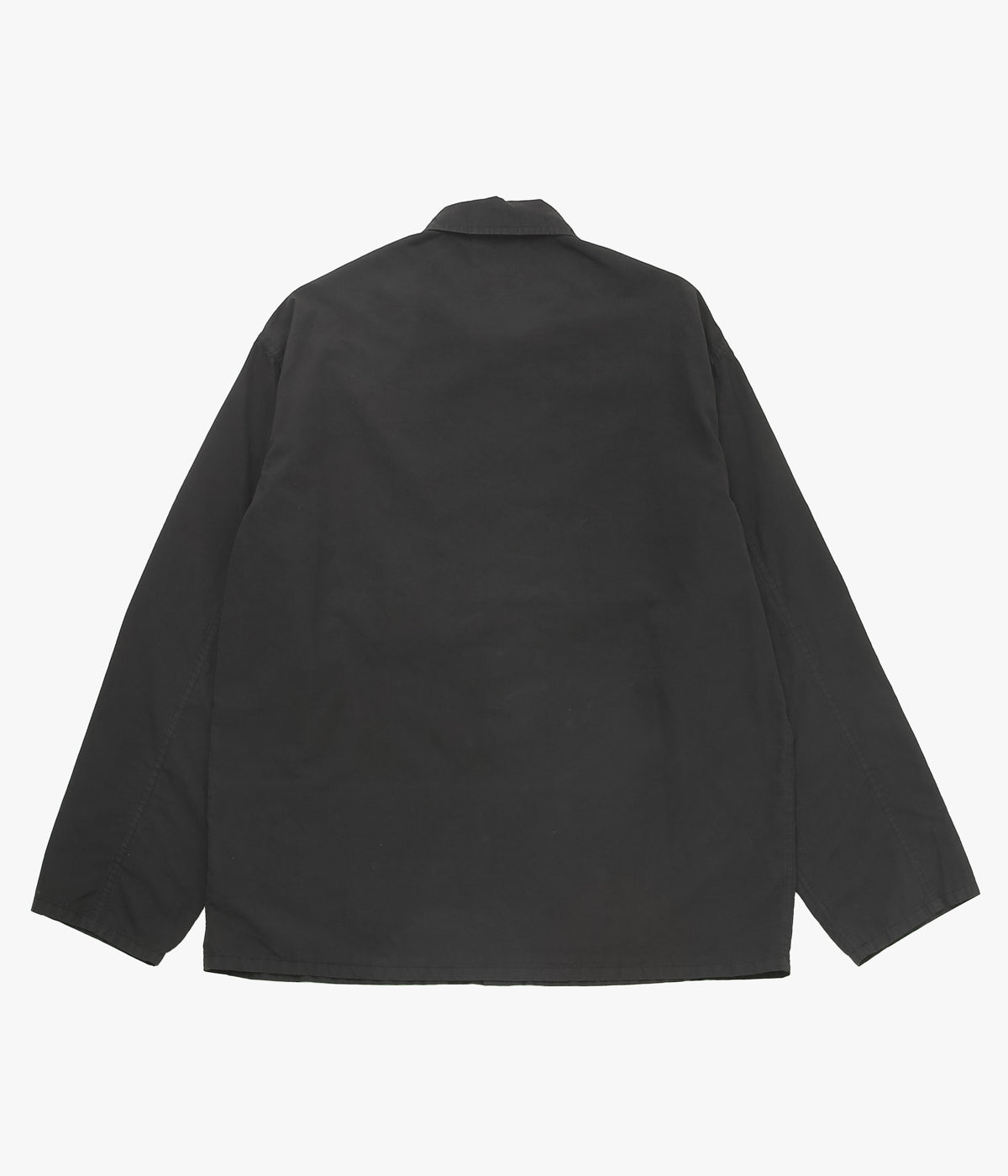 HERILL ''SUVIN SILK SHIRTJACKET'' (BLACK)
