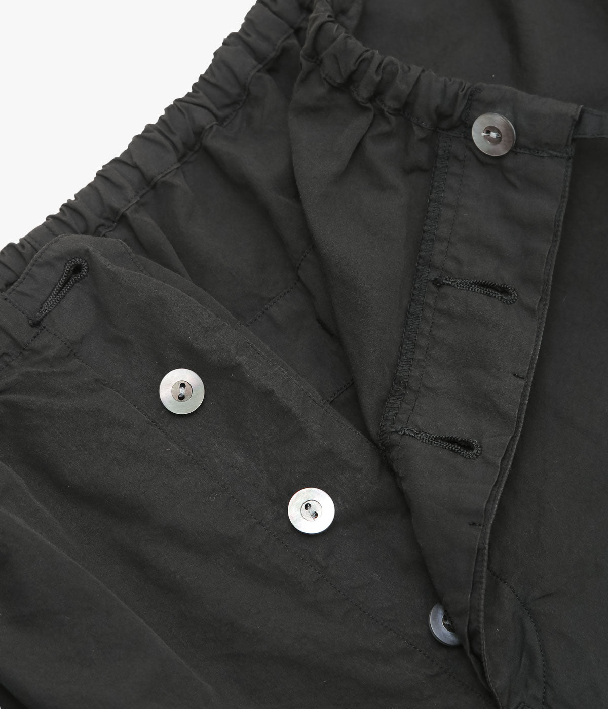 HERILL ''SUVIN SILK SHIRTPANTS'' (BLACK)