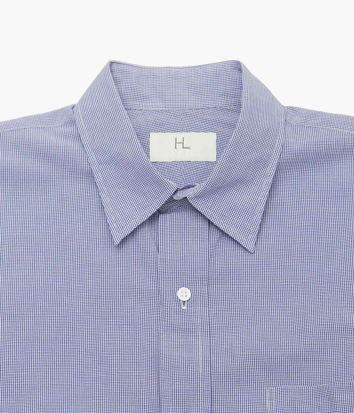 HERILL ''TWIST VOILE SHIRT'' (SAX)