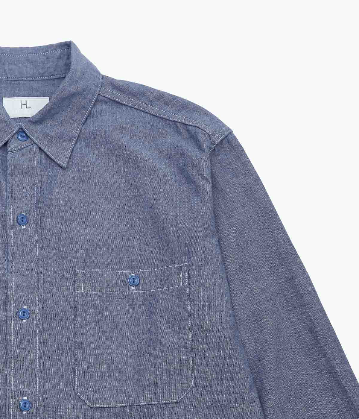 HERILL ''USN CHAMBRAY SHIRT'' (INDIGO)
