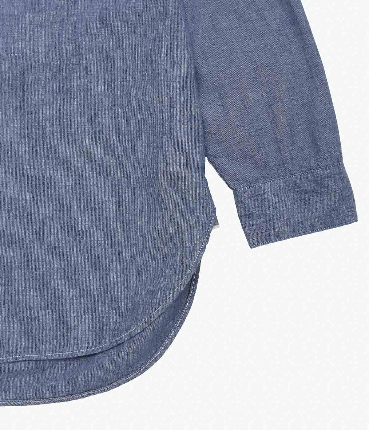 HERILL ''USN CHAMBRAY SHIRT'' (INDIGO)